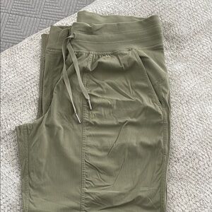 Lululemon Studio Olive Green Joggers